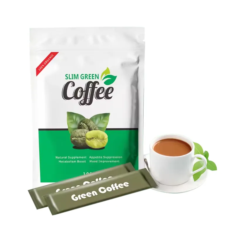 Slank Dieet Groene Keto Koffie Winstown Natuurlijke Afslanken Gewichtsverlies Koffiemeel Vervanging Poeder Gewichtsbeheersing Koffie