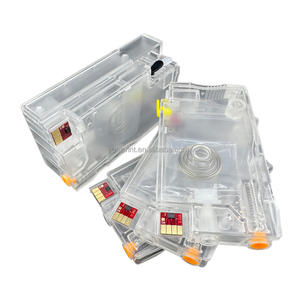 Cartucho de Tinta Recargable Vacío para Impresora <span class=keywords><strong>HP</strong></span> <span class=keywords><strong>Designjet</strong></span> T120 T520 T530 T130 T530 <span class=keywords><strong>T125</strong></span> T525 711 711XL con Chip Permanente - Product Image 5