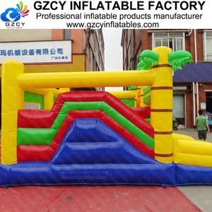 <span class=keywords><strong>Château</strong></span> gonflable portable de qualité commerciale 100% PVC pour enfants <span class=keywords><strong>avec</strong></span> toboggan/aire de <span class=keywords><strong>golf</strong></span>/piscine <span class=keywords><strong>à</strong></span> balles/mur d'escalade - Product Image 3