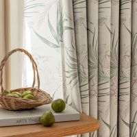 Cortinas Transparentes con Estampado Geométrico a Precio de Fábrica, Cortinas Modernas para Dormitorio, Tratamientos de Ventana con Luz Suave