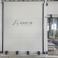 Porte à enroulement en aluminium de conception moderne, intelligente, industrielle, commerciale, YILILAI, étanche, garantie 5 ans