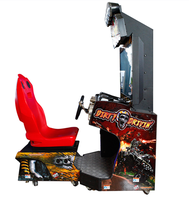 Simulateur de course de voiture d'arcade à pièces, jeu vidéo d'amusement, Dirty Driving, machine de course de voiture d'arcade pour centre d'arcade