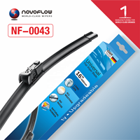 NOVOFLOW 24"+19"/600mm+480mm Essuie-glace avant de qualité OEM pour Volkswagen Golf VI [5K1, AJ5] 2009-2012