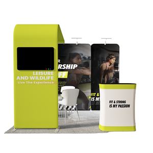 3x3 m tùy chỉnh 10*10 ft triển lãm thương mại gian hàng nhôm hiển thị đứng triển lãm thương mại gian hàng Thiết bị hiển thị cho quảng cáo - Product Image 3