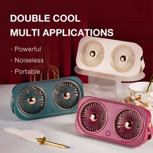 Best Selling Smart Home Appliances Mini Retro <b>Foldable</b> Fan Cooling Fan Lithium air Cooler - Product Image 4
