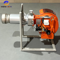 Brûleur à double phase gaz-huile TBML 150P, faible teneur en azote et haute efficacité, accessoires de chaudière pour équipement de chauffage