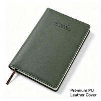 Coffret Cadeau Carnet A5 en Cuir PU avec Stylo 205*140mm 112 Feuilles Papier Ligné 80gsm Journal de Bureau Professionnel Cadeau d'Entreprise Vente en Gros