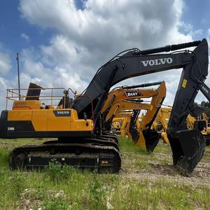 Excavatrice hydraulique Volvo EC480 d'occasion 2023, capacité de 48 tonnes, certifiée CE EPA, vente incluant moteur principal, pompe et roulement, faible nombre d'heures - Product Image 1