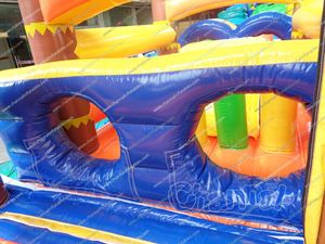 Château gonflable parcours d'obstacles palmier pour enfants, costume Myrtille gonflable, figurines d'<span class=keywords><strong>action</strong></span> anime, autres jouets éducatifs, bulle - Product Image 3