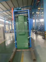 Machine de refroidissement de caoutchouc par lots 34KW, entraînement électrique 380V, pompe à engrenages, ligne de refroidissement de feuilles de caoutchouc