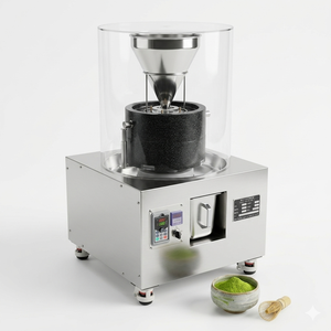 Moulin à matcha électrique commercial, moulin à pierre japonais en granit, machine à moudre la poudre de thé, machine à moudre le matcha - Product Image 2