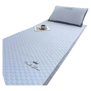 Life <b>Home</b> <b>Ice</b> Silk Cooling Mat 0.9m Summer Cooling Bedding Set Single Bunk Bed <b>Machine</b> Washable - Product Image 3