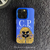 Coque de Téléphone Cp Company pour iPhone 11 12 13 14 15 Pro Max 14 15 Plus X XR XS Max Motif Papillon Rétro