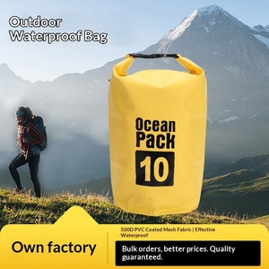 <span class=keywords><strong>Sac</strong></span> étanche d'extérieur pour la plongée, la dérive, la natation, la plage et le camping, avec bandoulière unique et design flottant - Product Image 4