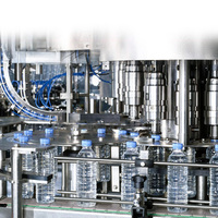 Complete Waterproductielijn Op Maat Gemaakt Ontwerp Van De Waterinstallatie Voor Blazen/Waterbehandeling/Vulling/Etikettering/Verpakking