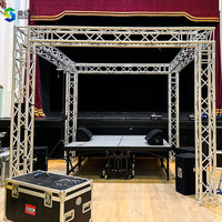 Structure de scène triangulaire Spigot 290mm 400mm en aluminium, à boulons, portable, pour concerts, événements, éclairage, expositions, sur mesure, robuste