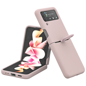 Bonne qualité Z Flip 4 5G Original mat souple Silicone pliant couleur Mobile anneau étui de téléphone pour <span class=keywords><strong>Samsung</strong></span> <span class=keywords><strong>Galaxy</strong></span> Z Flip 4 Z Flip 3 - Product Image 6