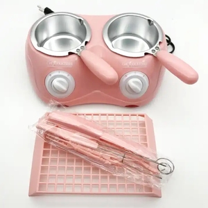 Chauffe-chocolat électrique double, cire de bougie au chocolat, huile, double chaudière, pot à fondre, chauffe-chocolat - Product Image 2