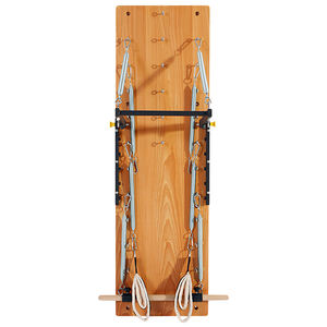 Unité de tour murale à ressorts de <span class=keywords><strong>Pilates</strong></span> avec lit ou banc pour l'entraînement au yoga - Planche à ressorts et barre de poussée pour reformer le <span class=keywords><strong>Pilates</strong></span> - Product Image 5