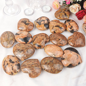 <span class=keywords><strong>Pierre</strong></span> <span class=keywords><strong>de</strong></span> palmier en cristal en gros, cœur en <span class=keywords><strong>pierre</strong></span> <span class=keywords><strong>de</strong></span> <span class=keywords><strong>lune</strong></span> pêche et quartz fumé en symbiose, décoration d'intérieur, cadeaux en cristal pour <span class=keywords><strong>la</strong></span> guérison - Product Image 2