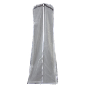 Housse de robe de mariée professionnelle personnalisée imperméable en PEVA transparente, sac de rangement pour vêtements, étui de voyage - Product Image 1