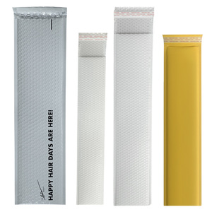 Ingrosso 140gsm eco-friendly busta di abbigliamento impermeabile stampata bollettini espresso <span class=keywords><strong>per</strong></span> giacche <span class=keywords><strong>abiti</strong></span> Logo personalizzato poli - Product Image 5