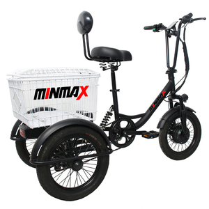 Tricycle à trois roues d'usine pour la livraison en supermarché, <span class=keywords><strong>vélo</strong></span> de 20 pouces, vente chaude, 3 roues pour adultes, personnes âgées, tricycles à roulettes - Product Image 6