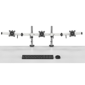 <strong>Triple</strong> <strong>Monitor</strong> Arm 32 Inch <strong>Monitor</strong> Stands Desk <strong>Mounts</strong> - Product Image 1