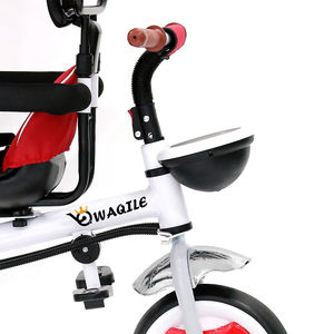 Baby pflege 4 IN 1 Kinderwagen Trike Fahrt auf billigen Kinderwagen Dreirad <span class=keywords><strong>3</strong></span> Räder Mädchen schieben Dreiräder Kleinkind Kinder für Zwillinge - Product Image 5