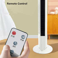 Ventilateur tour, ventilateur électrique domestique à économie d'énergie avec télécommande, écran tactile, ventilateur tour de refroidissement haute puissance sans pales