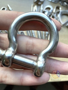<span class=keywords><strong>Manille</strong></span> à ressort pivotante en acier inoxydable 304 et 316 de type US, <span class=keywords><strong>manille</strong></span> d'ancrage - Product Image 3