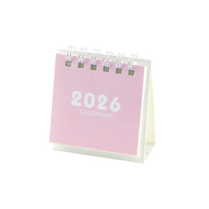 YOUCAN 2026 小型环保数码印刷卡通迷你台历本促销定制设计创意记事本 - Product Image 1