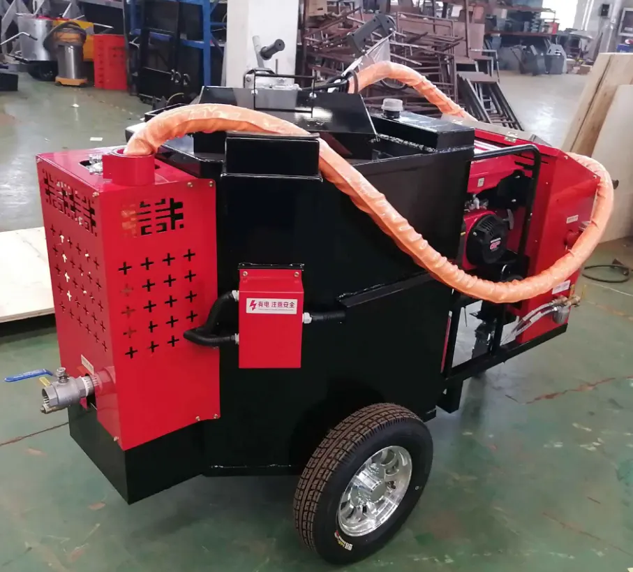 Hand Operated Hot Asphalt Mini Sprayer Asphalt Spreading Machine Asphalt Spreader