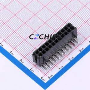 BX-MX3.0-2-11PWZ Wire-to-Board Pin Header Bent Lead Through Hole,P=3mm Connector 2x11P 3mm Right Angle Insert Micro-Fit (MX 3.0) - Product Image 1