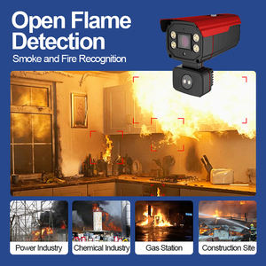 10moons 불꽃 감지 화재 경보 지능형 AI CCTV 네트워크 IP 카메라, 보안 및 화재 예방용 - Product Image 2