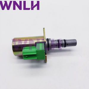 WNLH YT35V00006F1 Hydraulic Solenoid Valve for Kobelco SK60SR SK70SR SK80CS Excavator Green <b>Plug</b> Without <b>Hole</b> - Product Image 1