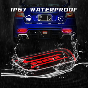 LED <span class=keywords><strong>Auto</strong></span>-Heckstoßstangenleuchte Rücklicht für <span class=keywords><strong>Subaru</strong></span> Impreza <span class=keywords><strong>WRX</strong></span> 2007 2008 2009 2010 2011 2012 2013 2014 2016-2023 Rot/Rauchschwarz - Product Image 5