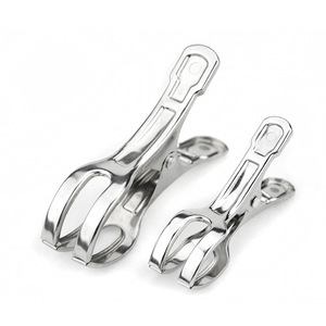 Pince à vêtements en acier inoxydable Kaiwang 11 cm, grande ouverture, pince à ressort durable, non magnétique, pour rangement - Product Image 3