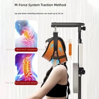 Chaise de stretching électrique pour le corps entier, appareil de traction cervicale à domicile, étireur de cou suspendu, relaxant lombaire à résistance, en acier