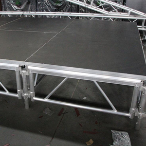 เวทีกลางแจ้งอลูมิเนียมกันลื่นระดับพรีเมียม ติดตั้งง่าย เหมาะสำหรับงานแสดงดนตรี งานแต่งงาน พร้อมอุปกรณ์ไฟเวที - Product Image 5