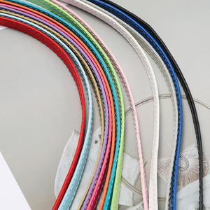 Pu Artificial <b>Leather</b> <b>Lanyard</b> Colorful Diy Bag Accessories 1 Meter Wholesale - Product Image 1