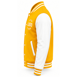 Custom Varsity <b>Jacket</b> <b>Men</b> Customized <b>Long</b> Sleeve New Style Baseball <b>Jacket</b> With Logo and Color Varsity <b>Jacket</b> <b>Men</b> OEM Service - Product Image 3