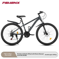 Nouveau modèle de vélo de montagne 21 vitesses pour adultes, frein à disque amortissant les chocs, vélo tout-terrain avec changement de vitesse