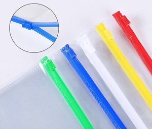 Organizador de bolsas de plástico con cierre de cremallera, carpeta de archivos de PVC, tamaño A3, <span class=keywords><strong>A4</strong></span>, A5, A6, B4, B5 - Product Image 3