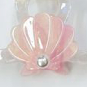 Pinza para el pelo compacta y ligera Ab Shell Starfish de 8 cm decorada con perlas transparentes para mujeres y niñas - Product Image 6