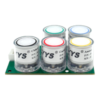 Modul Sensor Gas Elektrokimia YYS Berkualitas Tinggi untuk Penggunaan Industri UART RS485 6IN1 O2 CO H2S CH4 NH3 SO2 CL2 O3 4.2-5V Aman