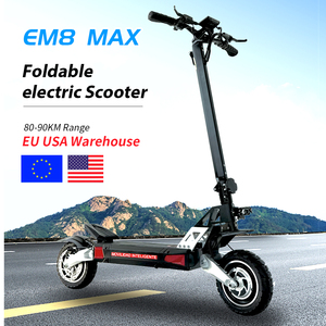 Patinete Eléctrico EM8 <span class=keywords><strong>Max</strong></span> <span class=keywords><strong>G</strong></span> Booster Todoterreno de Alta Potencia desde Almacén en UE y Reino Unido, Doble Motor 2*1600, Velocidad 65, con Freno de Aceite - Product Image 2