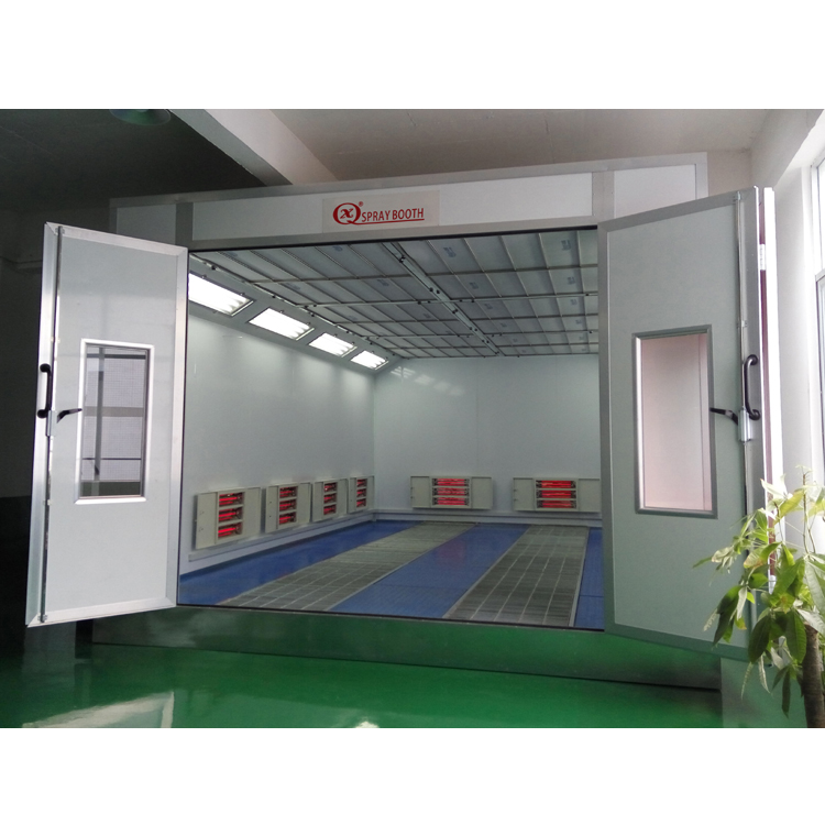 Роскошный QX2000AB Окрасочный стенд, одобренный CE, автоматическая окрасочная сушилка с электронным нагревателем