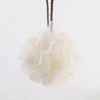Lot d'éponges loofah pour le corps, exfoliantes, pour la douche, avec poignée, pour femmes et hommes