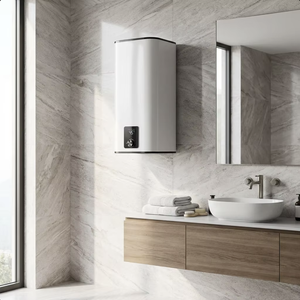 <span class=keywords><strong>Chauffe</strong></span>-<span class=keywords><strong>eau</strong></span> électrique mural en plastique de 30L, 50L, 80L, <span class=keywords><strong>100L</strong></span> pour douche avec classe d'efficacité énergétique A - Product Image 1